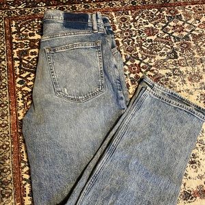 Curve Love Ultra High Rise 90s Straight Jean SHORT